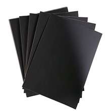 UART Hojas de papel pastel oscuro lijadas para pastel lápiz de colores y carbón paquete de prueba 5 frijoles 6 x 11 pulgadas - Oscuro - Ver 3