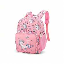 Unicorn Cartoon Backpack For Teens & Youth, Cute Printed Small Schoolbag - Unicorn - View 8