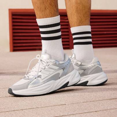 Adidas Giày thể thao đế dày kiểu cổ điển OZWAVE "Bobo Shoes", giày thể thao thường ngày.