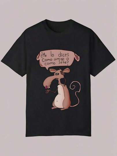 Camiseta de verano para hombre de algodón, con un estampado interesante, de estilo unisex, como conjunto para parejas. IUGT