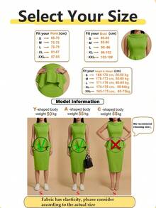 Đầm SUNSTORY thanh lịch dành cho nữ, thích hợp mặc đi làm hàng ngày, thoải mái với đường viền xếp ly tôn dáng, không tay, cổ áo xếp ly bất đối xứng, màu trơn, chất liệu vải mềm mại, dáng midi, phù hợp cho nơi làm việc, văn phòng hoặc ngày lễ Thánh Patrick. - màu xanh lá - Xem 6