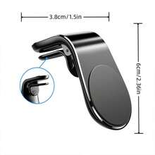 Powerful Magnetic Car Phone Holder, Hot Selling Model, Air Vent Clip Installation, Fits All Phones, Stable Attachment, Suitable For Ride-Sharing And Commuting - F3 - View 9