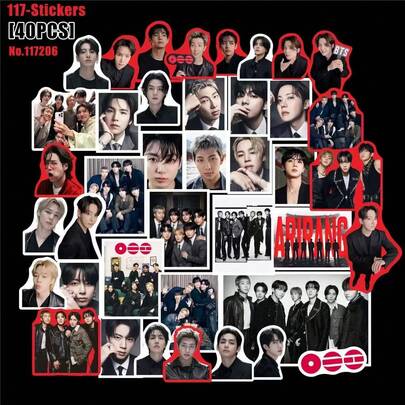 Album KPOP: <PROOF>/<THE SIN : VANISH>, Album <SHUT DOWN>, Album Aespa <Whiplash>/<Daydream>, Album Taeyeon <Panorama The Best Of Taeyeon>, Hình dán chống nước thích hợp để trang trí sổ lưu niệm DIY, Quà tặng tuyệt vời cho người hâm mộ