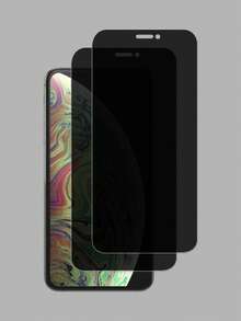 Bộ 2 miếng dán màn hình cường lực chống nhìn trộm, tương thích với các thiết bị Apple, chống trầy xước, chống va đập, lớp phủ chống dầu, cảm ứng mượt mà, phù hợp với các dòng máy Apple X/XR/11/12/13/14/15/16/16Plus/16Pro/16ProMax/16e/17/17 Air/17 Pro/17 Pro Max/17e. - màu đen - Xem 25