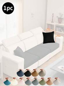 Bộ đệm ghế sofa nhung đen bạc họa tiết cáo và vỏ gối, đệm sofa co giãn hiện đại tối giản dùng được cả bốn mùa, chống trầy xước, chống trượt, chống bụi, có thể giặt máy, phù hợp cho phòng khách, phòng ngủ, phòng học. Vỏ gối không bao gồm ruột gối. - màu đen - Xem 3