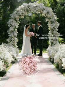 Quà tặng Ngày của Mẹ | Bó hoa baby's breath giả màu hồng và trắng, hoa trang trí nhà cửa 1/3/5 cành, nhẹ nhàng, thanh lịch, lãng mạn, bền lâu, trang trí phòng khách dành tặng mẹ. - Hồng - Xem 4