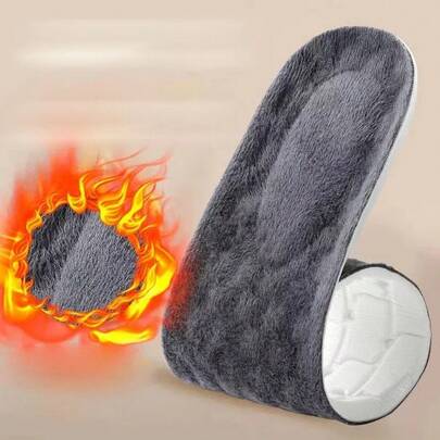Plantillasérmicas para pies de espuma viscoelástica con aislamiento cálido para invierno, calzado deportivo unisex, insertosérmicos para mayor comodidad, 2 uds. FUG6