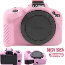 EOS R50 Soft Silicone Protective Case, Flexible Silicone Camera Cover For EOS R50 Vlog Camera, Camera Silicone Sleeve, Camera Protective Case, Fashionable Multi-Color Camera Shell Camera Case - Multicolor - View 3