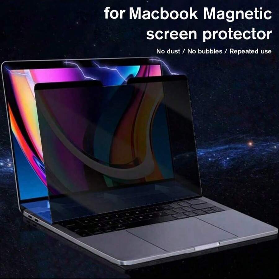1pc Magnetic Privacy Screen Filter, Suitable For Air13/Air13.6/Pro13inch/Pro14inch, Removable And Reusable, Easy Installation. Suitable For Easter Day, Spring, Summer