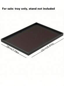 Grand support de plateau de projecteur en plastique ABS noir, compatible avec ordinateur portable et projecteur, support de trépied 1/4", durable pour une utilisation à la maison et au bureau - Noir - Voir 4
