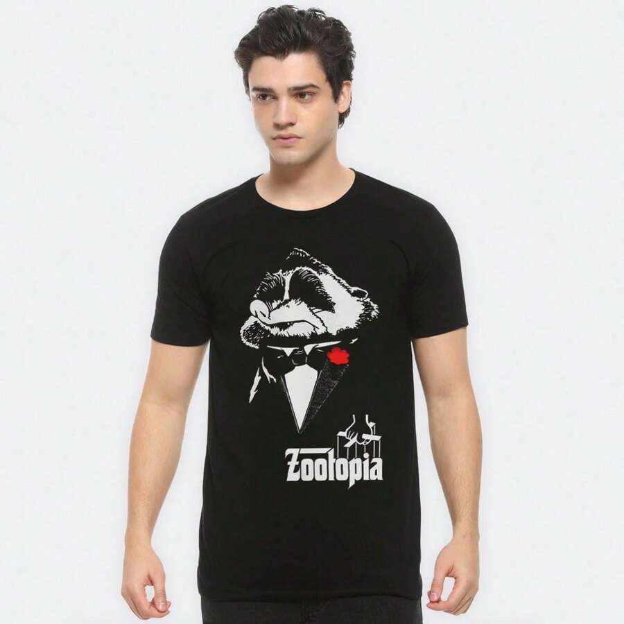Black The Amazing Digital Circus Unisex T-Shirt Adults Kids Casual Everyday Cotton Shirt, Easter Gifts, Y2k Clothes, Mens T Shirt, Men Holiday Clothes, Men's Summer Outfits, Easter Outfits, Rave Outfits, Girls Holiday Clothes, Boy Clothes, Girls Summer Clothes, Baby Tee Women, Girls Summer Outfits, Teen Girls Clothes Summer, Zootopia Mr Big T-Shirt, Men's And Women's Sizes. Soft Durable Cotton Material, Long Lasting Vibrant Print, Short Sleeve Crew Neck, Versatile For Men, Women, And Children, Ideal For Casual Outings And Fan Themed Events, Personalized Gifts, Gifts For Girls, Gifts Specially Prepared For Fans, Gift For Kids, Friends, And Family. - 黑色 - 查看 1