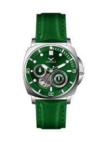 ONOLA 2026 男士自动机械腕表，30米防水，商务风格，夜光显示，镂空陀飞轮，礼盒包装 - 均碼 - 查看 16