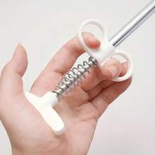 Car Door Opening Safety Airbag Tool, Equipped With Ergonomic Handle And Coiled Cable - Suitable For General Automotive, Window And Door Installation/Repair, Vehicle Maintenance, Precision Spring-Loaded Mechanism, Retractable Cable Design, Durable Material - A - View 4