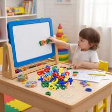 Magnetic Uppercase Letters For Children's Education, 26 Pieces - 彩色 - 查看 3