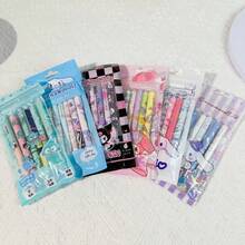 SANRIO 【三丽鸥系列热销】36支装三丽鸥按动式中性笔，办公学习两用 - 礼品奖励，课堂奖品 - 完美礼物 - 多色 - 查看 2