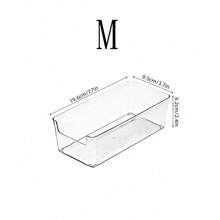 1/7件套透明多功能抽屉收纳盒套装 - 适用于浴室、梳妆台、化妆品收纳、卧室、厨房、办公室等场所 - 彩色 - 查看 11