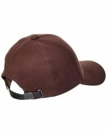 Bruno Magli Twill Baseball Cap - 棕色 - 查看 4