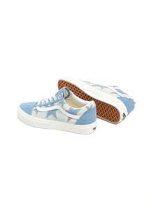 Giày thể thao cổ thấp Vans Old Skool Denim Star Print dành cho nam và nữ, giày đôi VN000CR5DNM - Màu xanh lam - Xem 4