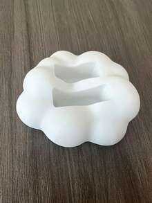 1pc Cloud-Shaped Remote Control Storage Box, Remote Control Holder, Suitable For TV Remote Controls, Air Conditioner Remote Storage, Desktop Art Ornament, Living Room Decoration - Multicolor - View 13