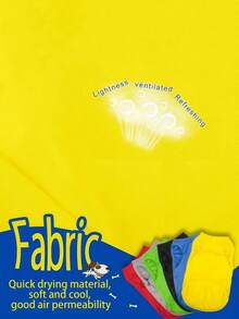 [Thiết kế theo yêu cầu] Quần áo cho thú cưng, Áo vest cho mèo và chó, Thoải mái, Thoáng khí, Dễ thương, In chuyển nhiệt, Vui lòng ghi rõ chữ và số khi đặt hàng! (Kích thước nhỏ hơn so với bình thường, nên đặt lớn hơn một cỡ) - Nhiều màu - Xem 17