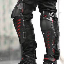 1pc Motorcycle Knee Pad Off-Road Riding Accessories Essential Anti Fall And Anti-Collision Outdoor Riding Protection Knee Pad Motorcycle Knee Pad Rider Gift - Multicolor - View 10