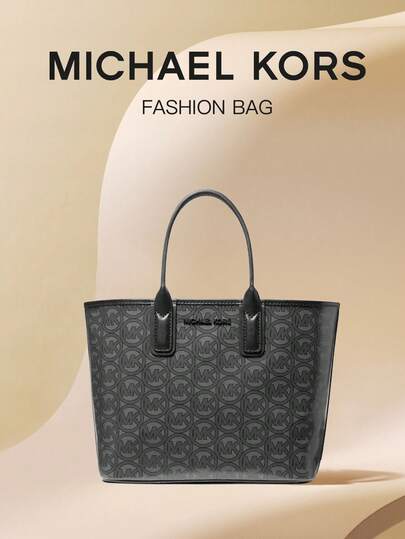 Michael Kors Túi xách nữ MK Jodie Classic Monochrome Logo, Túi mua sắm