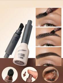1pc Eyebrow Gel, Smooth Application, High Pigmentation, Waterproof & Sweat-Resistant, Natural Hair Feel, Multi-Color Options, Suitable As Daily Or Holiday Gift For Girlfriend - 01 - View 4