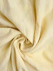 女士夏季露背打结抹胸迷你连衣裙，度假必备 - 黃色 - 查看 6