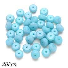 20 hạt acrylic hình trụ trong suốt rực rỡ - Lý tưởng để làm đồ trang sức, vòng cổ, vòng tay, móc khóa, trang trí bút đính hạt và phụ kiện - Phối màu ngẫu nhiên, hạt rời, thỏa sức sáng tạo! - Nhiều màu - Xem 19