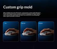 AULA 狼蛛SC610滑鼠電競遊戲無線藍牙三模輕量化3395帶磁吸座充 12000dpi - 查看 6