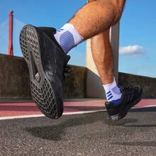 Adidas DURAMO SL 训练及比赛透气网面舒适跑鞋 - 黑色 - 查看 3