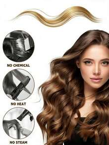 1 chiếc dây buộc tóc uốn xoăn không cần nhiệt, màu nâu satin, có thể đeo khi ngủ, mềm mại và thoải mái, kiểu dáng rộng rãi, có thể tạo lọn tóc dài mà không cần nhiệt, thời trang và đa năng, phù hợp cho các hoạt động ngoài trời, quà tặng Ngày của Mẹ, quà tặng cho mẹ, phụ kiện tóc satin bền. - nhiều màu - Xem 3