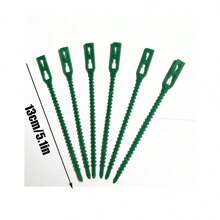 100根绿色园艺扎带，优质进口可重复使用材料 - A - 查看 3