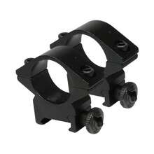 Monturas o anilletas de 21 mm para mira telescópica riel picatinny Producto de calidad Diseño moderno Uso diario Perfecto para regalo Duradero Fácil de usar - Negro - Ver 4