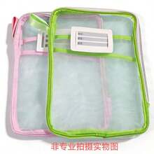 Bolsa de Asignatura A4, Capacidad Grande de 3 Capas, Almacena Fácilmente Exámenes y Folletos. Apertura Grande en Forma de L, Malla Transparente, Organización de la Sala de Estudio a Simple Vista. Herramienta de Clasificación de Asignaturas, Adecuada para Sala de Exámenes y Aprendizaje Diario - Conjuntos - Ver 13