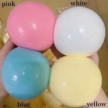 10cm Super Large Fluid Cheese Ball, Stress Relief Giant Fluid Ball, Big Slow Rebound Squeeze Toy, Super Large Fluid Stress Relief Toy, Mud Feeling Mochi Squeeze Toy, Surprise Gift, Birthday Gift, Christmas Gift, Perfect Gift, Gift Toy -1/4pcs (1pc Random Color Delivery) - 派對玩具 - 查看 2