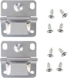 Cooler Hinge Replacement Coleman Cooler Hinges 5253 6262 6270 5250 5286b For Coleman Ice Chest Coolers Hinges - 2 Pack - Silver - View 1