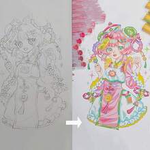 朗格高容量凝胶笔，0.7mm精准笔尖，15/72/168/207/234种鲜艳色彩，168色礼盒装，252支长笔带套装，色彩覆盖力强，适用于水彩、水粉、石头、玻璃、陶瓷、金属、木材、丙烯颜料等材质，书写流畅，可用于绘画、着色、素描、艺术创作、手账等。2026年母亲节礼物，2026年返校季艺术用品文具套装，适合艺术家、学生和成人使用。 - 套裝 - 查看 9