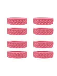 8/4/1 Set Luggage Wheel Protective Covers, Suitable For 8-Wheel Rotating Luggage, Anti-Wear Anti-Noise Luggage Wheel Covers, Essential For Holiday Travel, Travel Accessories - Multicolor - View 17