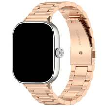 Adjustable Stainless Steel Watch Band, Compatible With Watch 6/5/4, Mi Band 9 Pro/8 Pro, Luxury Metal Strap, Unisex Smart Watch Accessory, Ideal Gift - Multicolor - View 11
