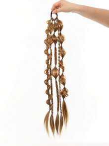 24英寸编织马尾辫，编织发型，时尚性感扭辫假发（女士款） - 彩色 - 查看 12
