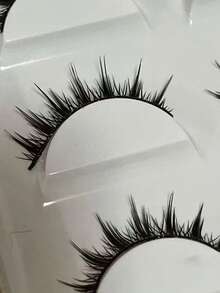 10 cặp mi giả đen nhỏ, trông tự nhiên, dày dặn, nâng mí mắt, mắt hoạt hình 9mm, dễ sử dụng cho người mới bắt đầu, giúp mắt to hơn, có thể tái sử dụng, cần thiết cho các buổi hẹn hò và sử dụng hàng ngày. - Xem 5