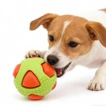 Bóng đồ chơi gặm cho chó cưng, chống cắn, đàn hồi và có tiếng kêu, & - Màu sắc tùy ý - Xem 2