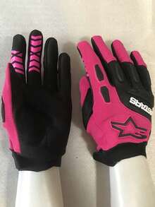 Alpinestars 摩托车手套 8 种颜色可选 触屏山地自行车 MX ATV MTB BMX 手套 全指越野摩托车赛车防护手套 男女通用 自行车骑行户外运动手套 - 彩色 - 查看 12
