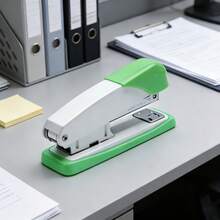 1 Set Heavy Duty Ergonomic Stapler Kit, Sturdy & Durable, Easy Press Design, Thick Binding Capacity, Suitable For Office, School, Home Use - Stapler Set - View 8