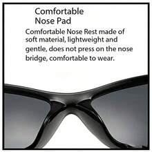 Kính râm kiểu dáng Y2K tương lai, ôm sát mặt, phù hợp với phong cách cyber và đường phố. - Nhiều màu - Xem 4