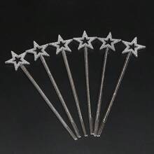 1pc Plastic Fairy Wand Star Wand Princess Angel Wand Birthday Party Wedding Christmas Cosplay Halloween Prop (May Deform During Transport, Please Do Not Buy If You Mind) 1/2/5/8pcs - Multicolor - View 8