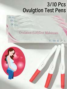 3/10pcs Ovulation Test Strips, Ovulation Preparation Detection, Follicle Monitoring (Not Pregnancy Test Strips) - White - View 7