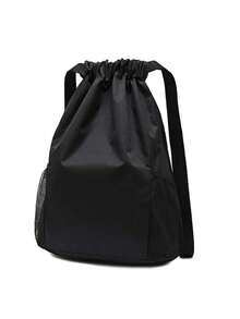 Large Capacity Lightweight Drawstring Backpack, Unisex Football/Basketball Bag, Waterproof Outdoor Sports Gym Bag - Multicolor - View 7