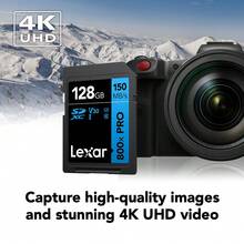 Lexar 128GB SDXC 記憶卡 800x V30 U3 最高 150MB/S 高速 SD 卡，適用 4K 影片、單反相機、無人機、運動攝影機、行車記錄器 - 查看 7